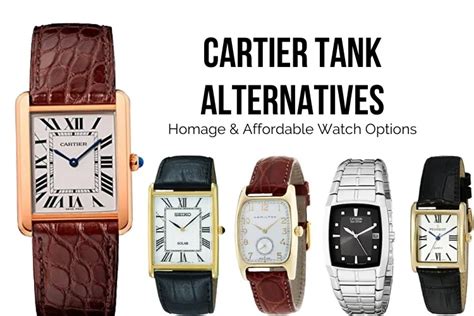 cheap cartier tank alternatives|look alike cartier watches.